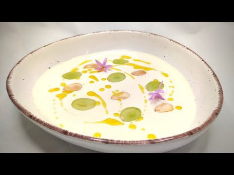 Видео: Испанска супа Ajoblanco (ajoblanco)