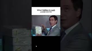 What 1 Billion Dollars in Cash Actually Looks Like | Billion vs Million Explained