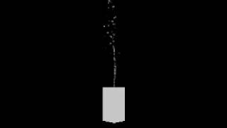 candle using opengl with particle system