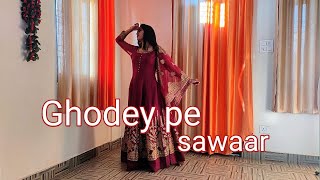 Ghodey Pe Sawaar || Qala || Tripti Dimri, Babil Khan || dance cover #ghodeypesawaar