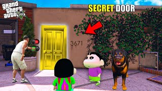 Franklin Found Secret Door Near Franklin's Backyard in GTA 5 ｜ GTA 5 AVENGERS