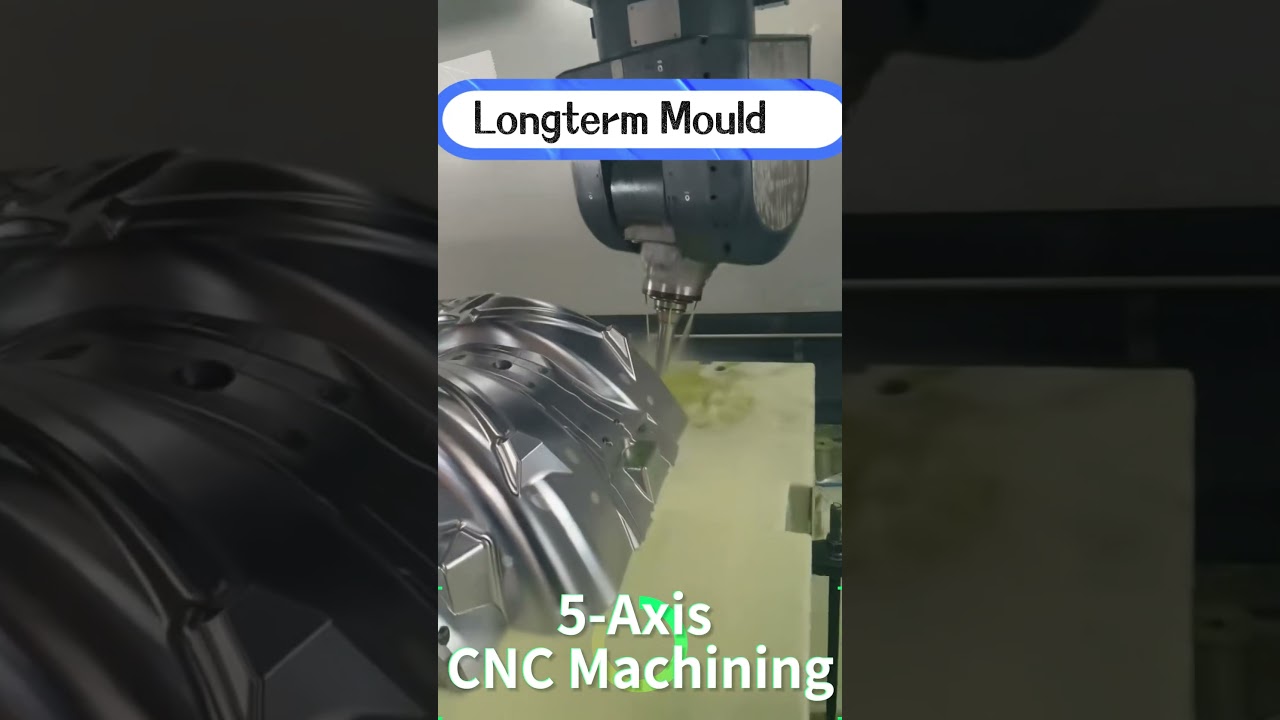 Longterm Mould makes precision molds for the daily chemical industry using CNC and 5-axis machining.