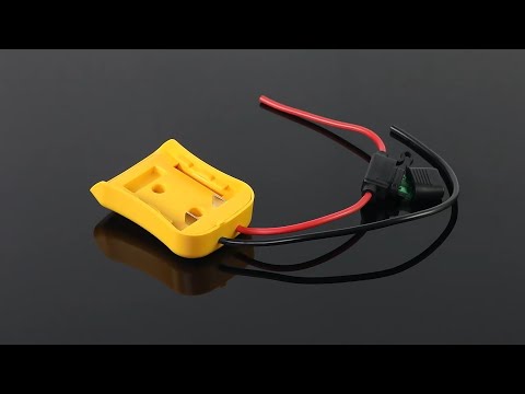 How To Hook Up A Dewalt Battery To A Power Wheels