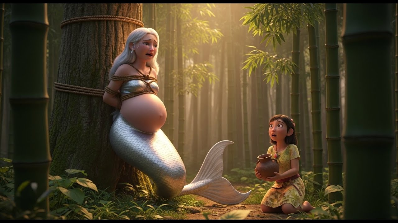 She Saved a pregnant Mermaid at the River what happened next - YouTube
