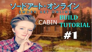 How to Build Kirito & Asuna’s Cabin Build Tutorial | Sword Art Online **Anime Builds!** #1