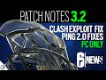 Y5S3.2 (PC Only) Patch Notes, Clash Exploit Fix - 6News - Tom Clancy's Rainbow Six Siege