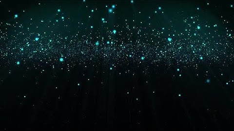 Cyan Particles Background Stock Motion Graphics