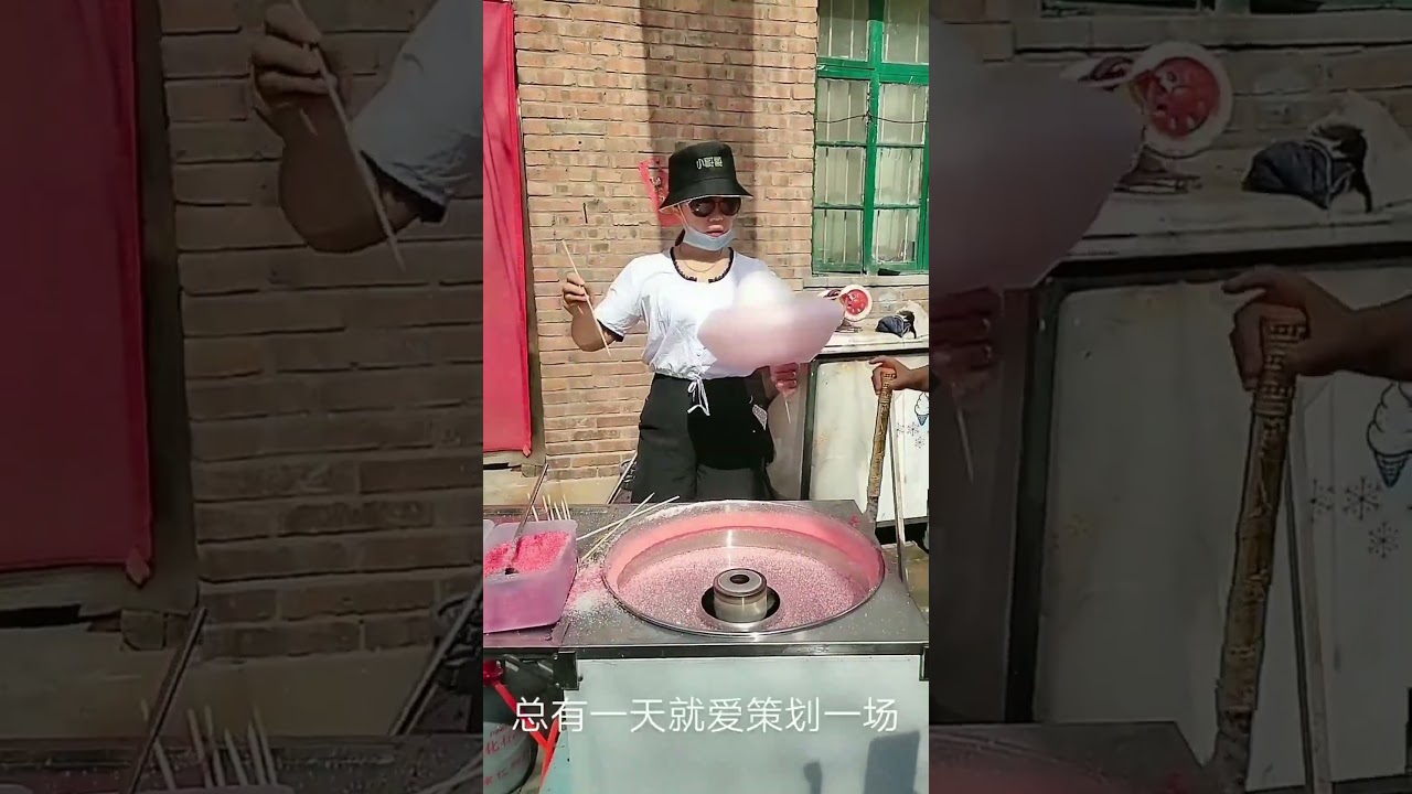 Teaching cotton candy fairy floss 