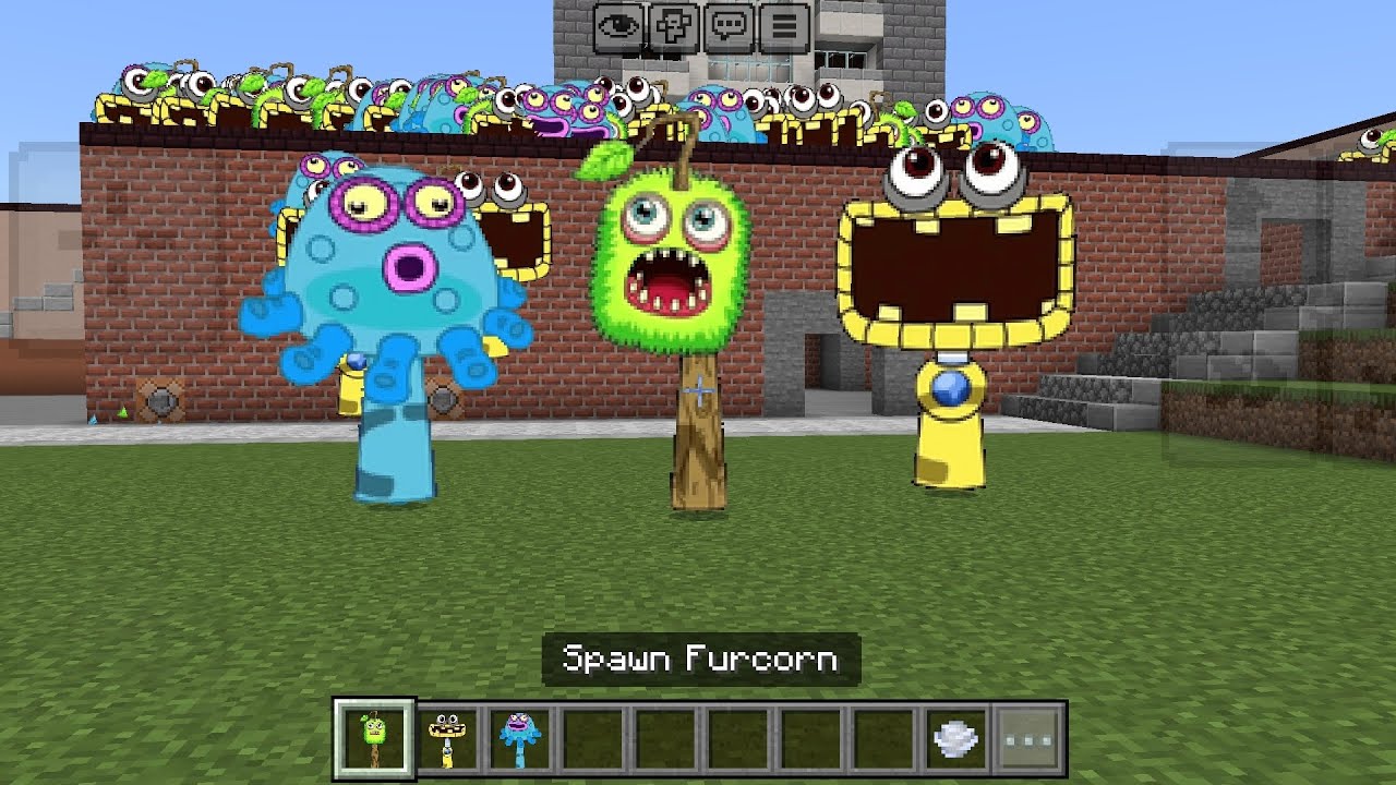 Sprunki OC Furcorn [from My Singing Monsters] added in Minecraft PE ...
