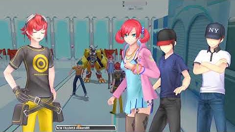 Digimon Story Cyber Sleuth playthrough stream 5th October