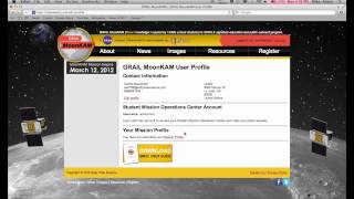MoonKAM Tutorial: Teacher Login