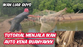 Cara Melempar Jala Ikan Mudah Untuk Pemula