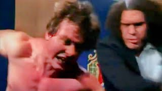 WWE WVR WWF PIPER'S PIT WITH ANDRÉ THE GIANT CHAMPIONSHIP WRESTLING 1984 FULLY REMASTERED 4K 60FPS
