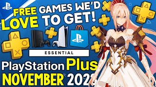 PS PLUS FREE Games in NOVEMBER 2023 - 7 Games We'd LOVE to GET FOR FREE! (PlayStation Plus 2023)