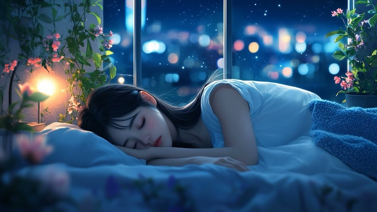 Fall Into Deep Healing Sleep • Stop Overthinking • Anxiety Relief, Melatonin Release
