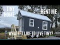 Tiny home rental  try before you buy