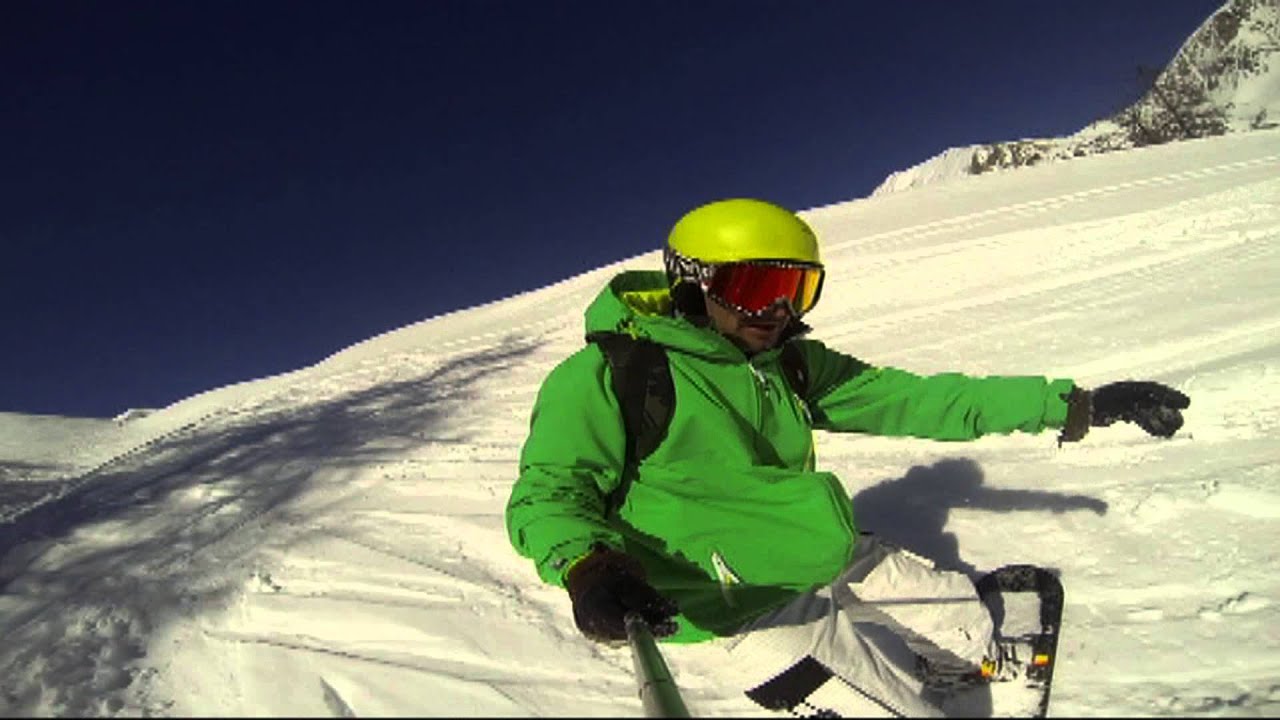 SNOWBOARD FREERIDE HORS PISTES MONTGENEVRE BURTON CLASH GoPro