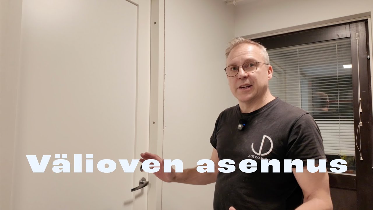 "Riemukas" vesivahinkoremontti  I  jakso 33  I  Välioven asennus