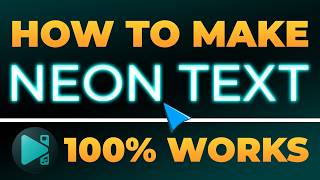 How To Make Neon Text in VSDC (𝟮𝟬𝟮𝟲) | 100% WORKS | NO Yapping, To The Point! | FAST & EASY