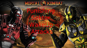 MK9 PUNSHING SEKTOR WAKEUP ATTACKS