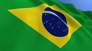 FREE WAVING BRAZIL NATIONAL FLAG ANIMATION LOOP BACKGROUND screenshot 4