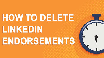 How to delete LinkedIn endorsements