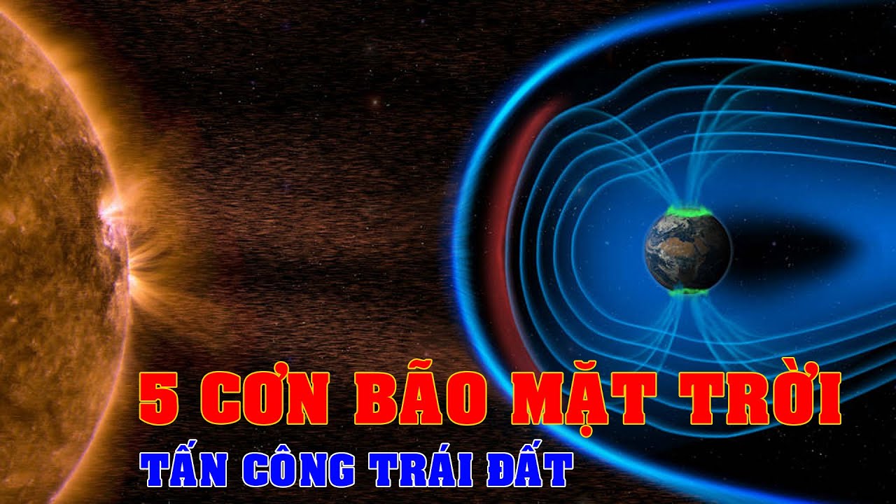 5 cơn bão Mặt trời cấp X đồng loạt tấn công Trái đất | Khoa học vũ trụ - Top thú vị |