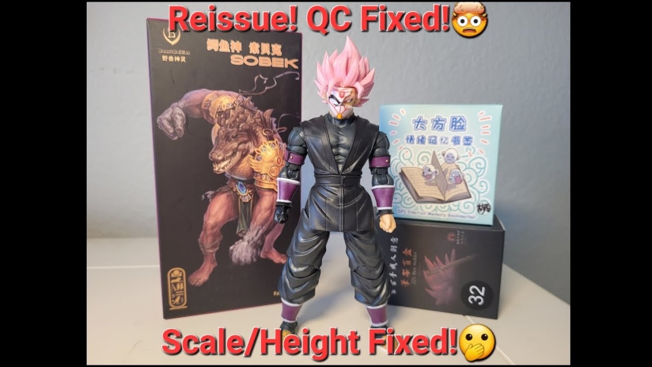 Kong Studios/Beast Deities Goku Black 3.0. Fixed QC And Scale/Height!!!!😤