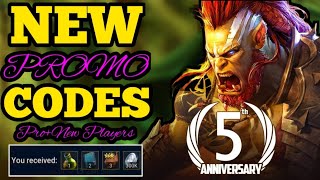 RAID: SHADOW LEGENDS PROMO CODES FOR ALL PLAYERS! || APRIL 2024 5TH ANNIVERSARY CODES 🔥