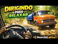 JOGUEI BEAMNG COM O MERCEDES 1113 NO EXTREMO! 🔥 Muriçoca No Off-Road +Volante Logitech g923!