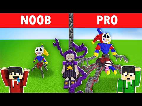 NOOB VS PRO: Prototype Build Battle in Minecraft (Tagalog) thumbnail
