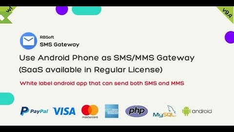 How to Create a Bulk SMS/MMS SaaS Website Using an Android Device as a Gateway with SMSGateway