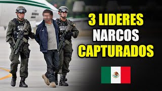 MILITARES capturan a los 3 capos NARCOS más PELIGROSOS del cártel de SINALOA