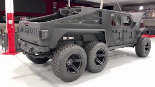 INSANE 6x6! 2024 Jeep Gladiator Apocalypse Hellfire | GAA Classic Cars Auction