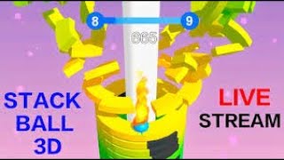 Stack ball live | live streaming | Funny😂