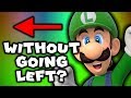 Can you beat New Super Luigi U Deluxe WITHOUT PRESSING LEFT?