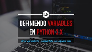 8. Tipos de datos y definición de variables en Python 3 | Curso de Python 3 desde Cero | La Cartilla