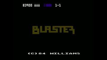 Atari 800 Emulated - Blaster