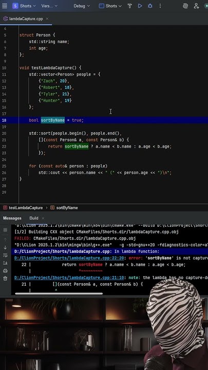 C++ Lambdas Are Confusing: Why Won’t It Compile? - YouTube