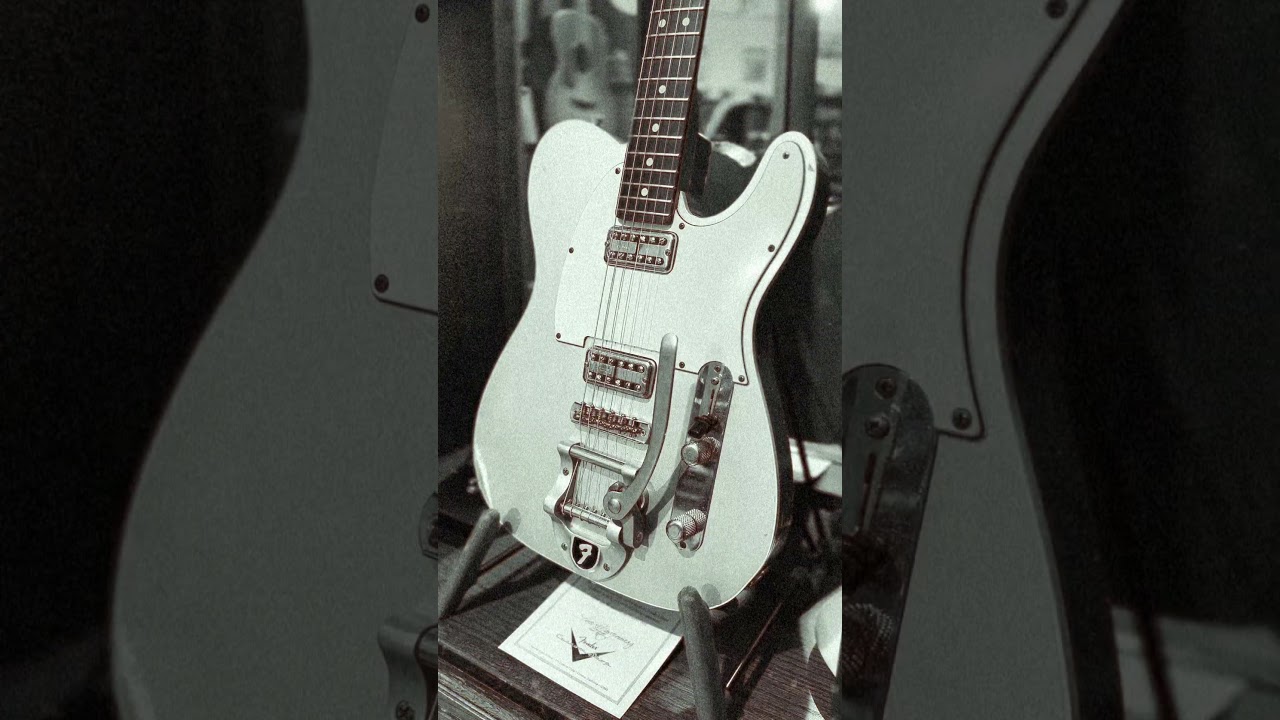 Stunning Fender Custom Shop Relic Telecaster TV Jones w/Bigsby from 2014