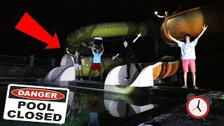 Exploring A Closed Waterpark After Hours