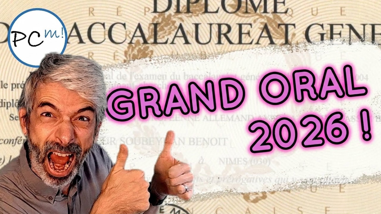 GRAND ORAL 2024 : êtes-vous sûr de TOUT connaitre sur cette épreuve du