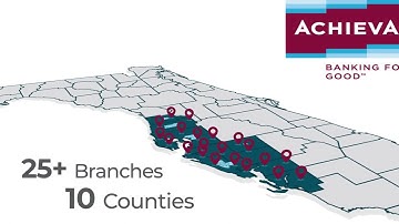 Achieva Credit Union locations and service areas