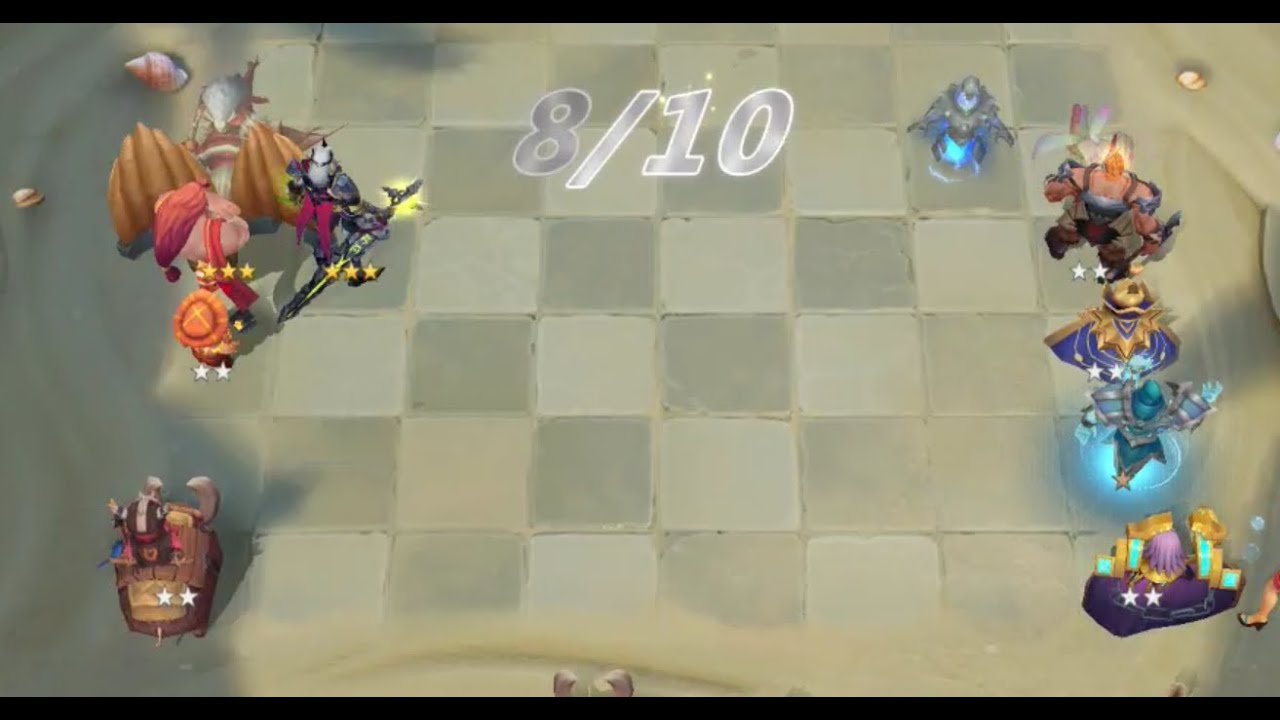 Auto Chess | Eclipse of Darkness 3 star in 4 priest Divinity build