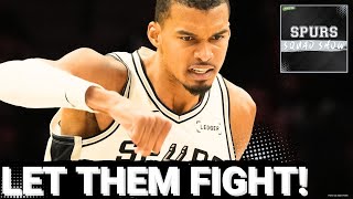SPURS SQUAD SHOW: Who Wins Heavyweight FIGHT Between Spurs vs OKC Thunder, Wembanyama vs SGA? screenshot 3