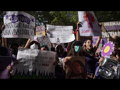 Мексиканские женщины 8 марта потребовали права на жизнь