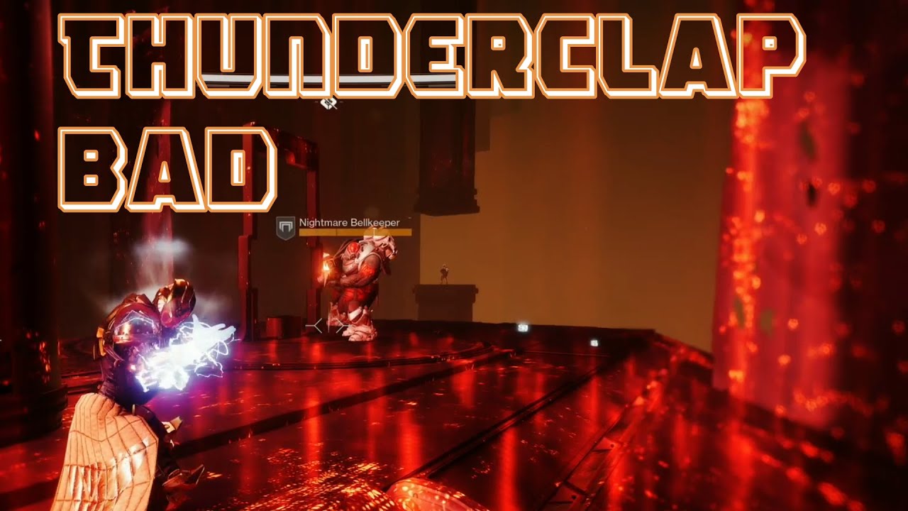 Not a fan of Thunderclap. Point-Contact Cannon Brace Arc 3.0