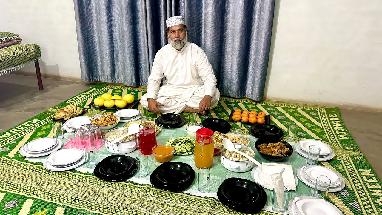 New Married Couple Dawat Iftar And Iftar Menu | Mubarak Ali Tour And Taste