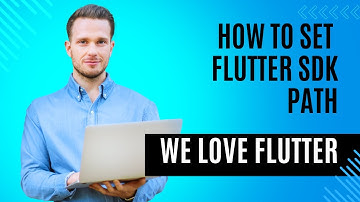 how to set flutter sdk path in Android Studio