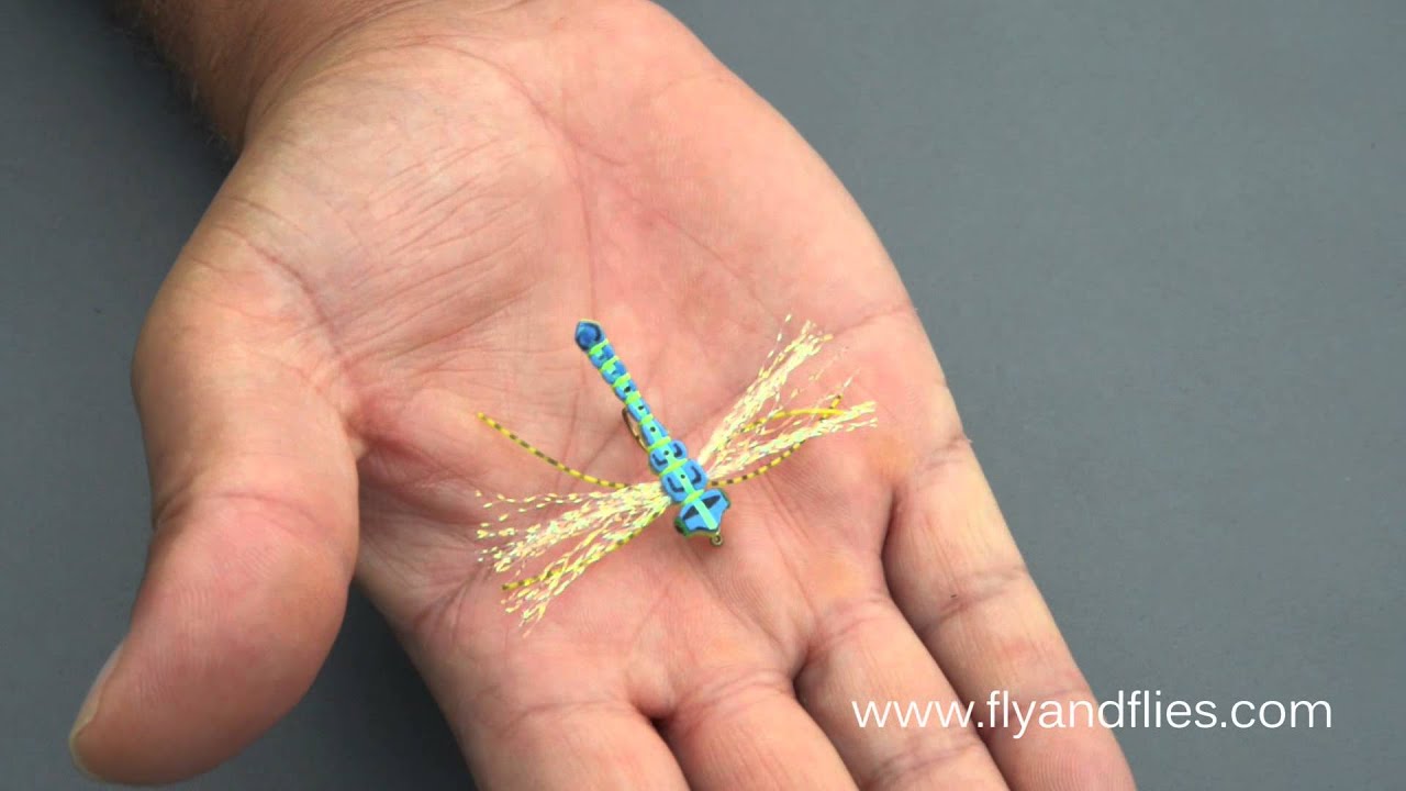 Rainy's® Whitlock's Blue/Chartreuse Gorilla Damsel/Dragon - www.flyandflies.com